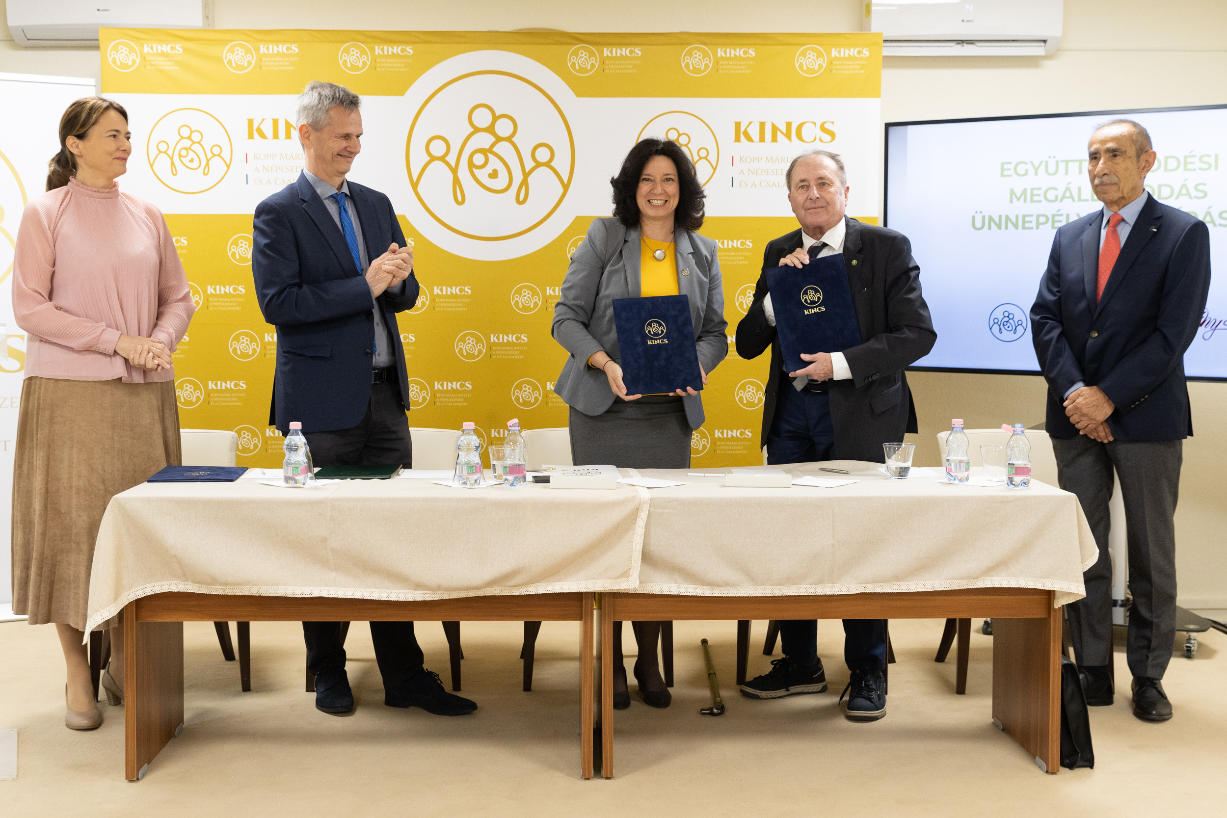 Együttműködési megállapodás a KINCS-csel