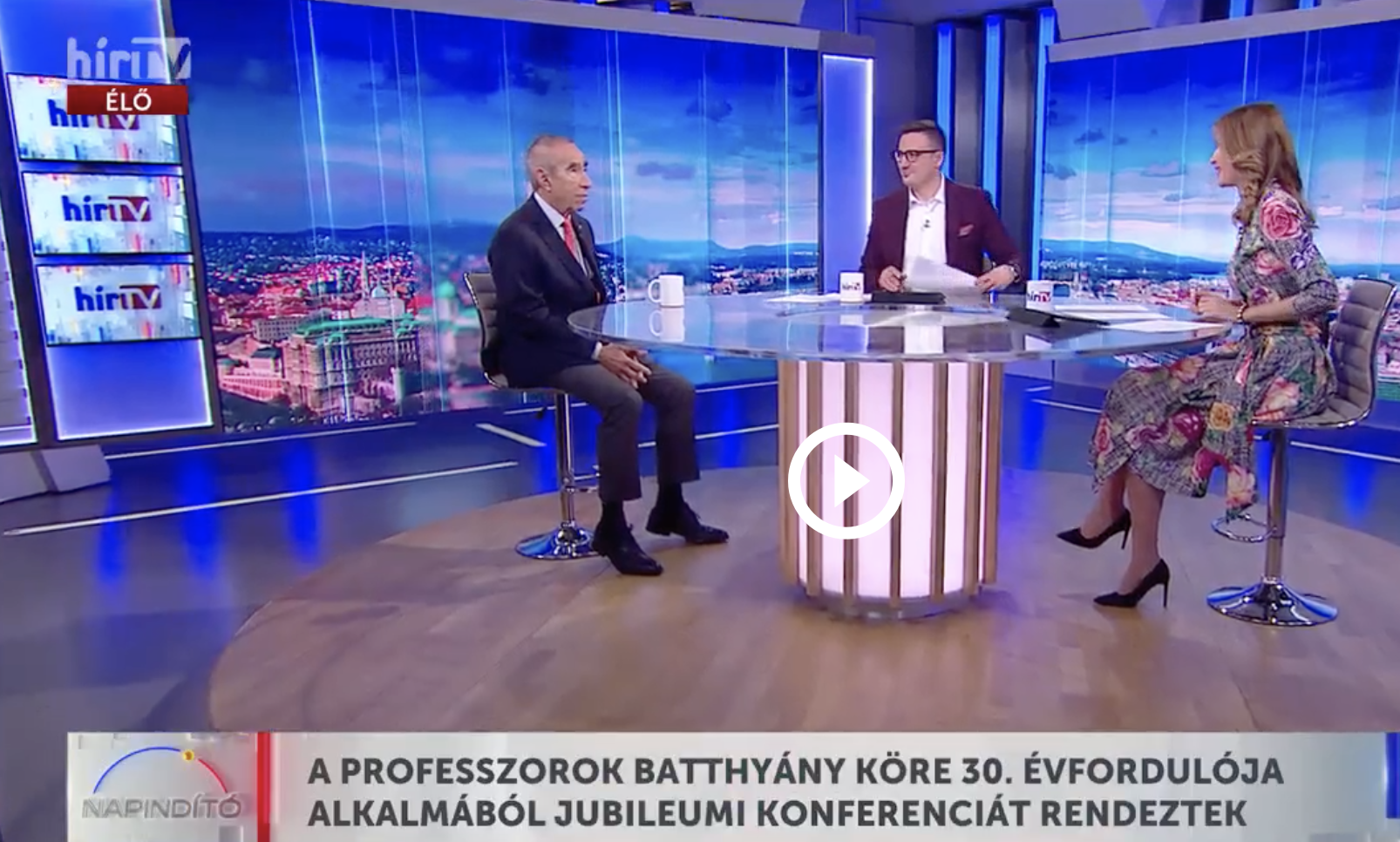 A hirTV a jubileumi konferenciáról